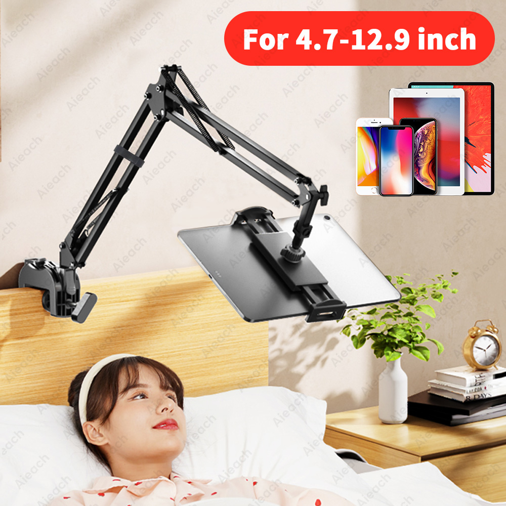 Desk Setup Ipad - Ayarlanabilir Yatak Tablet Standı 4-12.9 İnç