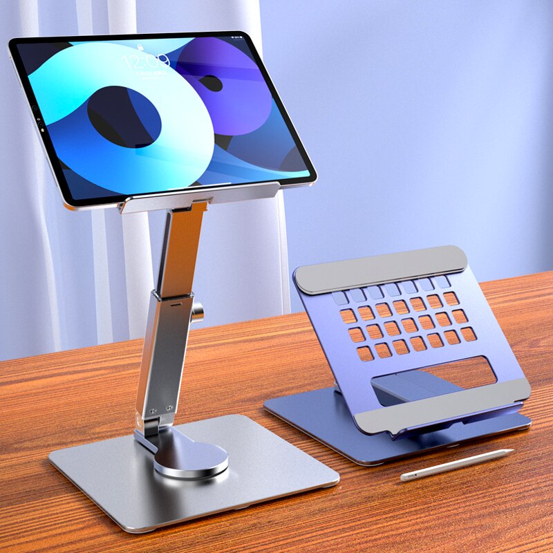 Desk Setup Ipad - Alüminyum Tablet Standı 360° ° Dönen
