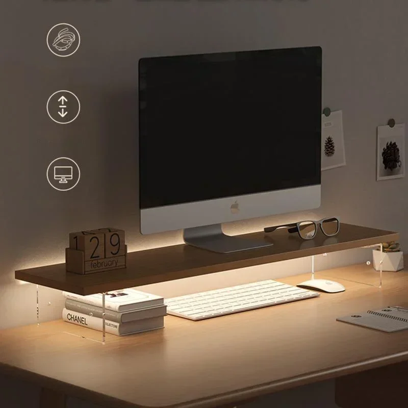 Desk Setup Laptop - Bilgisayar Monitörü Düşük Masa Ofis Masaüstü