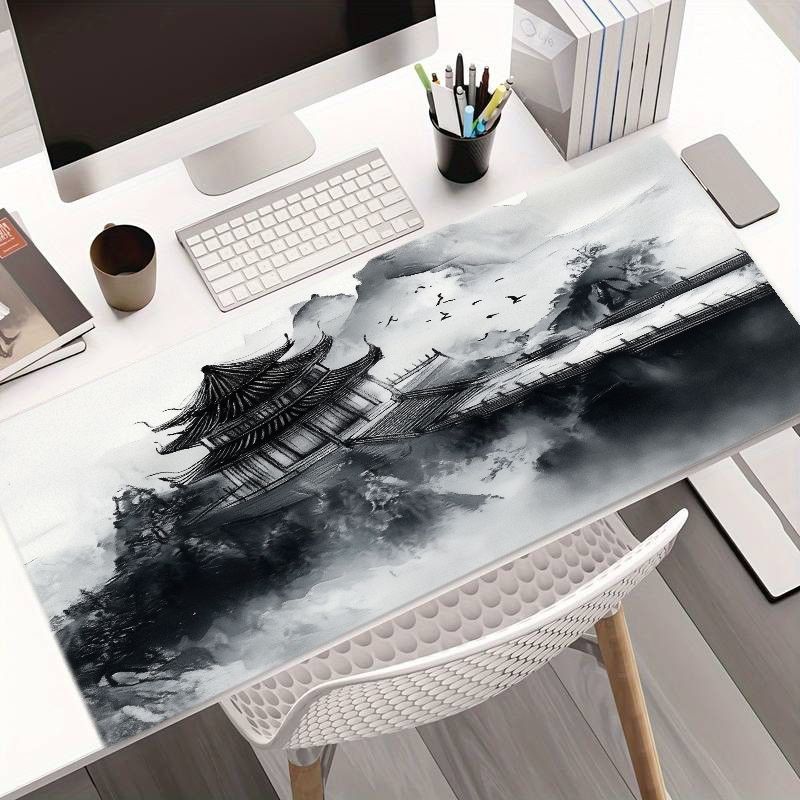 Desk Setup Art - İlginç Demir Sanatı Mouse Pad Bulut