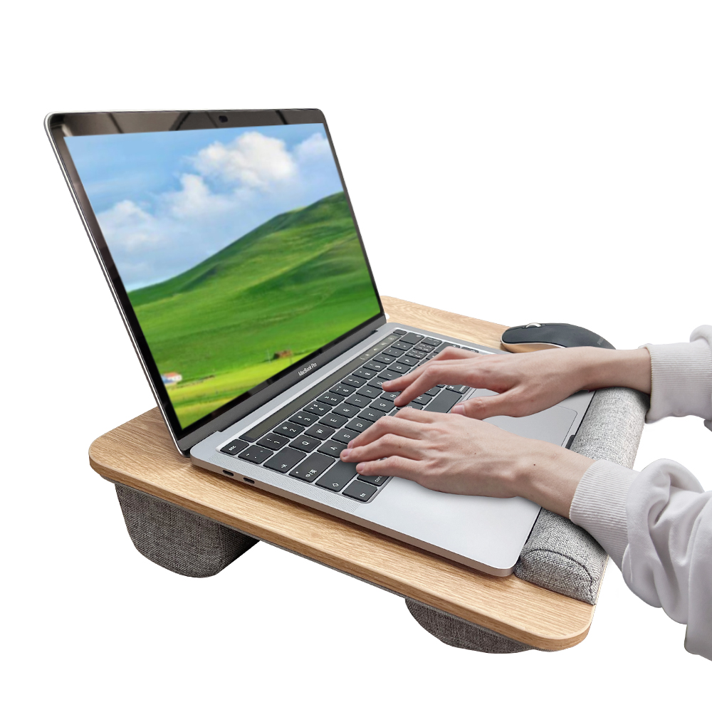 Desk Setup Laptop - Mumucc Ahşap Asma Yatak Çalışma Masası,