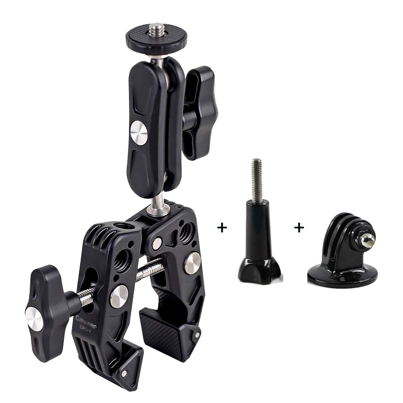 Monitor Arm Clamp - Metal Süper Kelepçe 360 Top Kafa