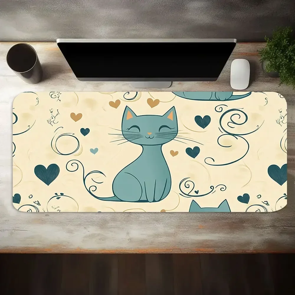 Desk Setup For Gaming - Oyun Mouse Pad'i 1 Adet Hayvan