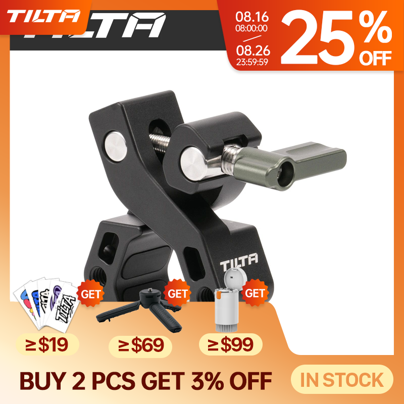 Monitor Arm Clamp - TILTA aksesuar montaj kelepçesi Metal süper