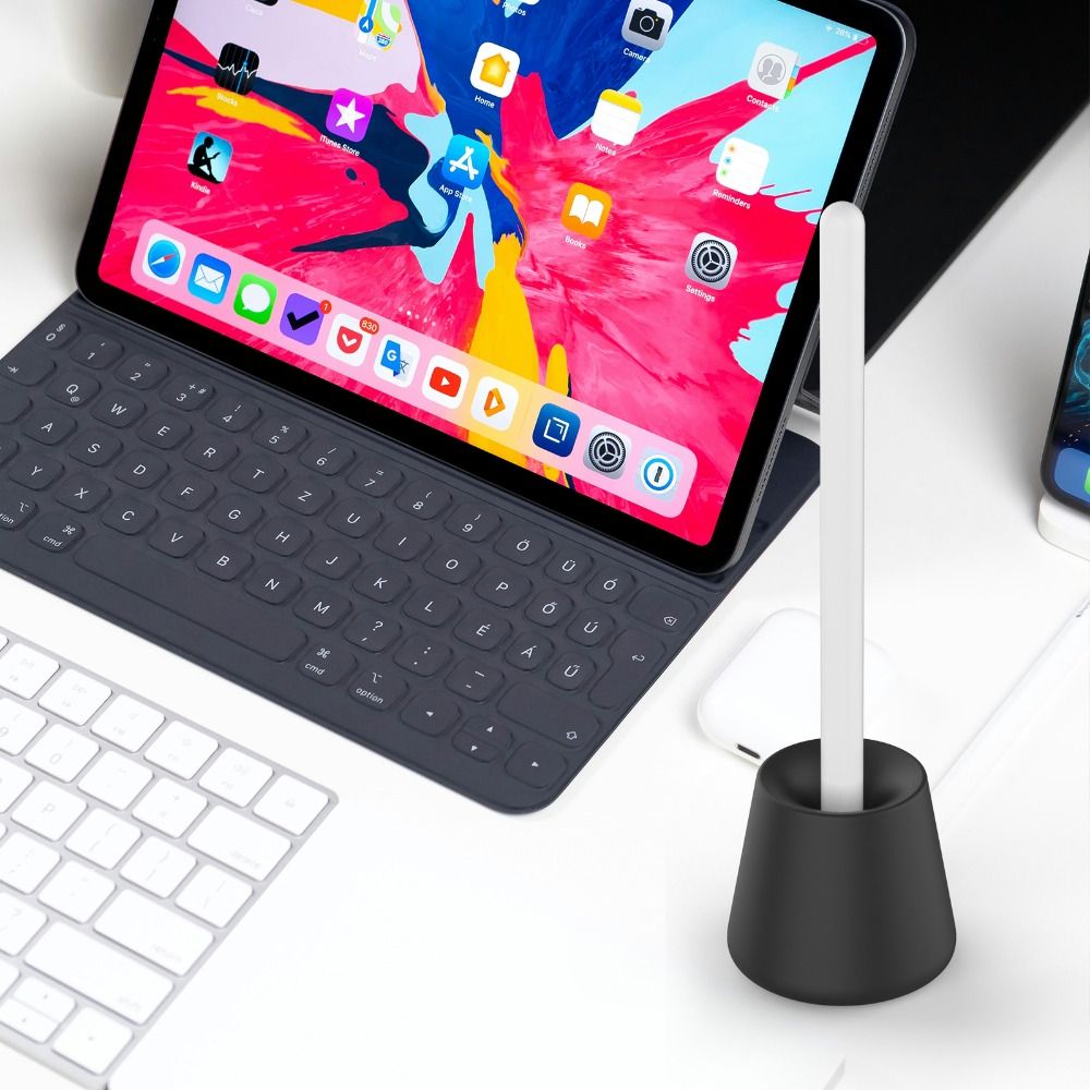 Desk Setup Apple - Yeni Silikon Stand Tabanı Stand Montaj