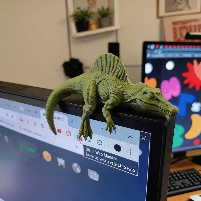 Uyuyan Tyrannosaurus Rex Monit - Desk Setup Gifts incelemesi ve fiyatı