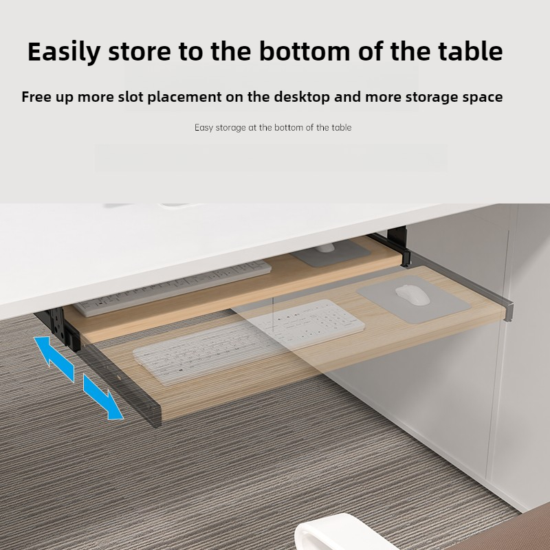 Ahşap Klavye Sehpası, Sürgülü  - Desk Setup Living Room incelemesi ve fiyatı