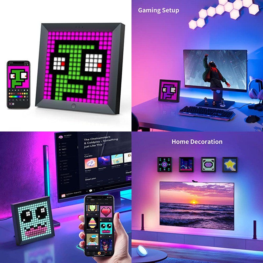 LED Işık Piksel Ekran Paneli,  - Desk Setup For Gaming incelemesi ve fiyatı