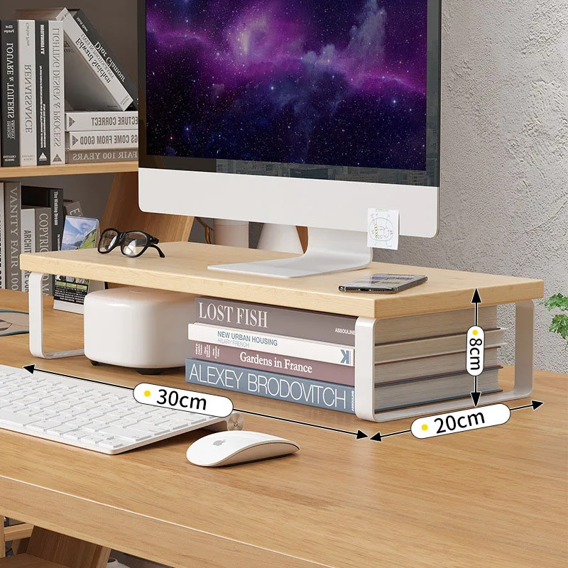 Basit Depolama Rafı Dizüstü Bi - Monitor Riser Wood incelemesi ve fiyatı