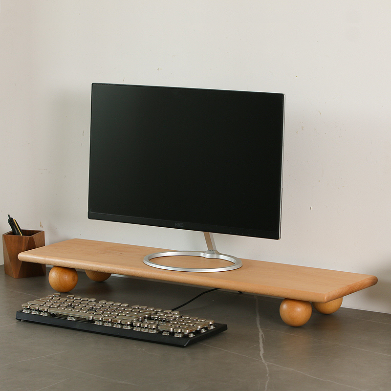 Doğal Ahşap Masaüstü Yükseltic - Desk Setup Living Room incelemesi ve fiyatı