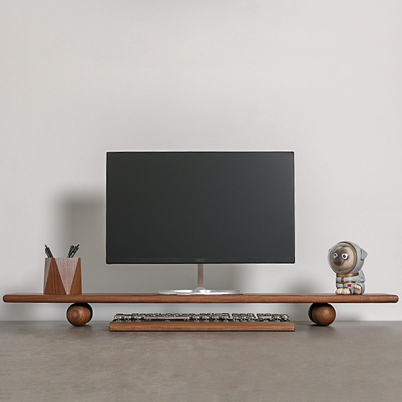 Doğal Ahşap Masaüstü Yükseltic - Desk Setup Living Room incelemesi ve fiyatı
