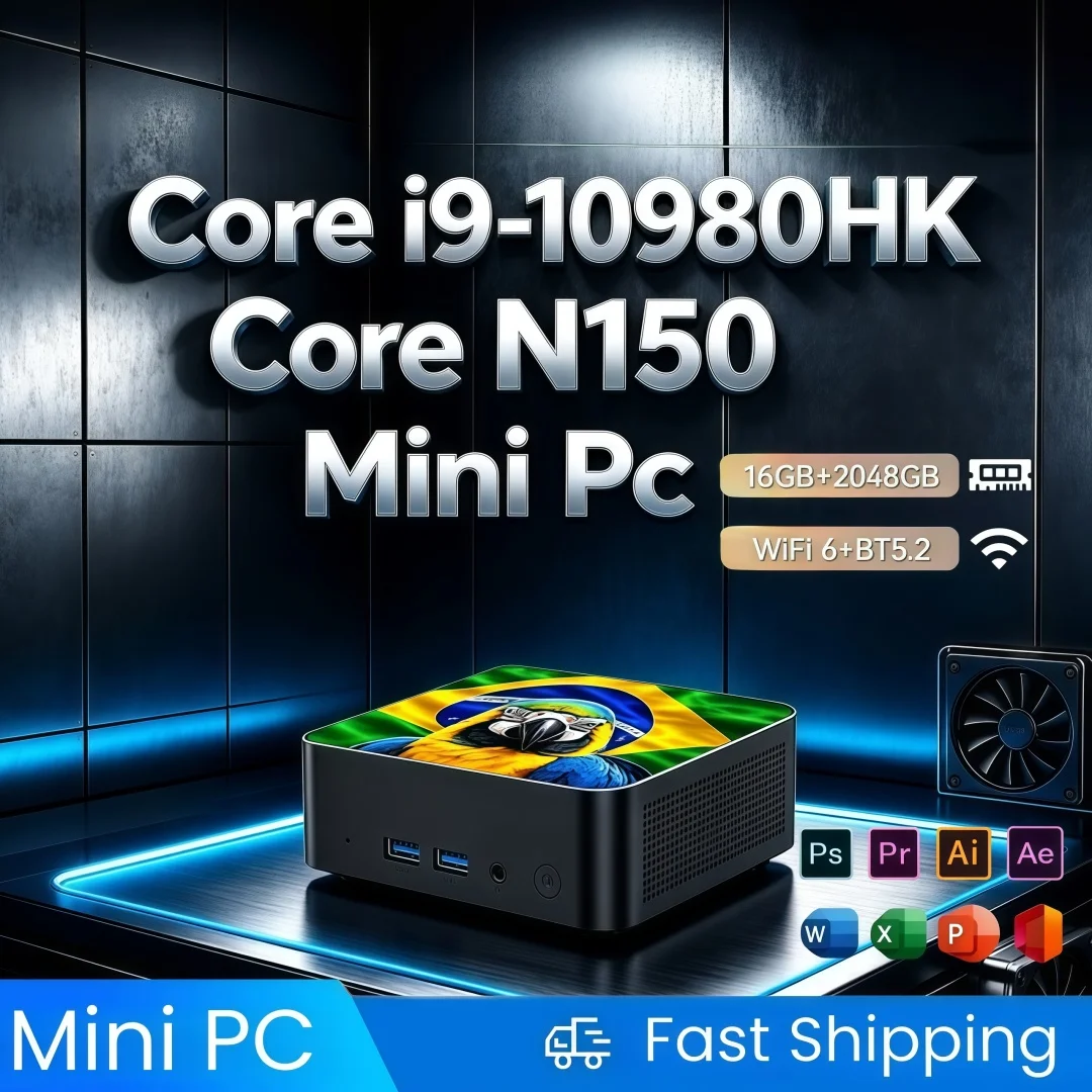 Mini PC I9‑10980HK Core N150 1 - Desk Setup For Gaming incelemesi ve fiyatı