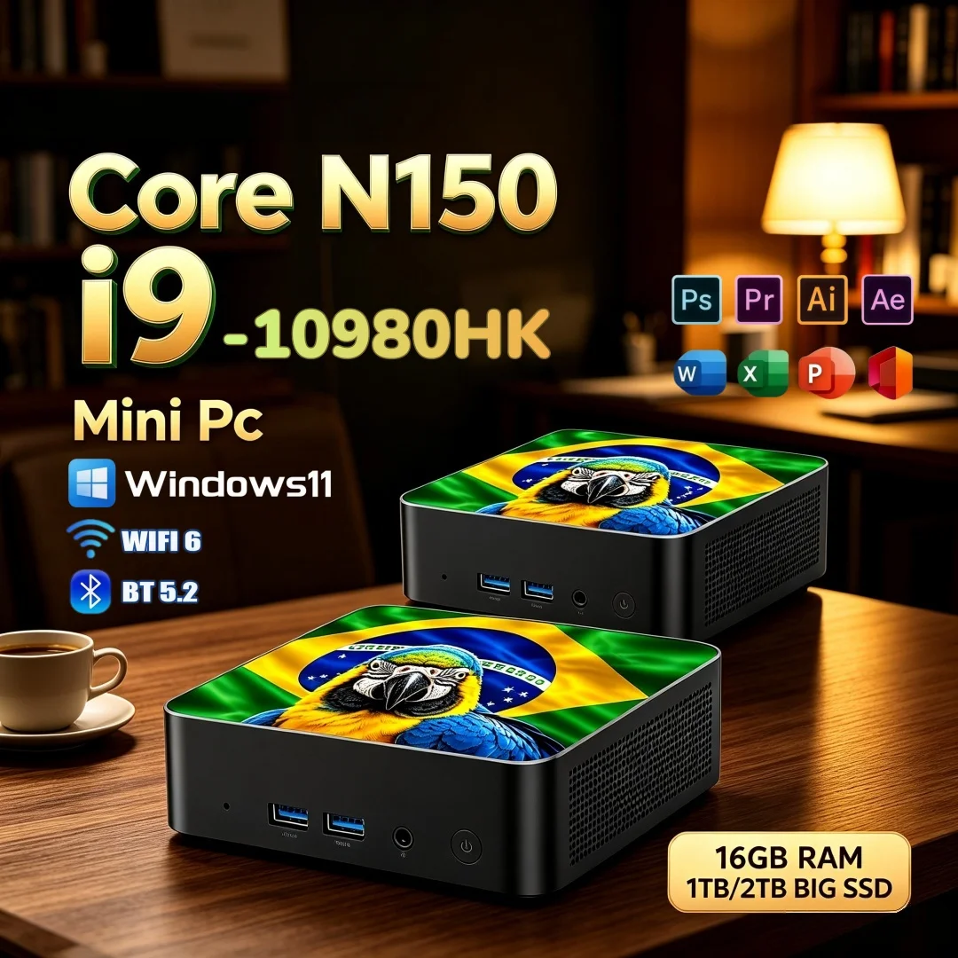 Mini PC I9‑10980HK Core N150 1 - Desk Setup For Gaming incelemesi ve fiyatı