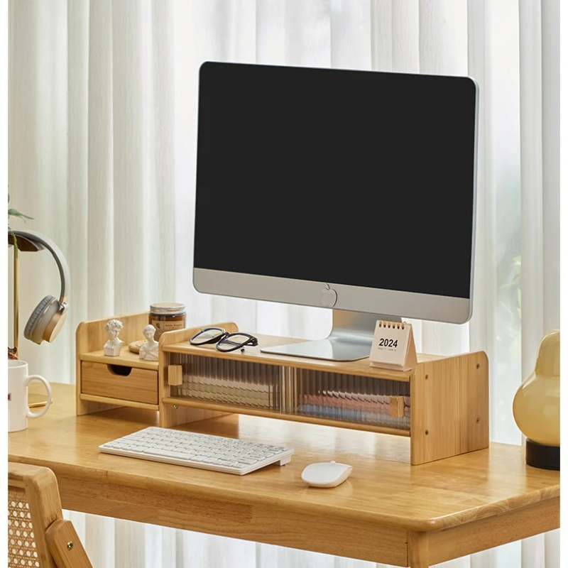 ‌ Çekmeceli Monitör Standı - A - Monitor Riser Wood incelemesi ve fiyatı
