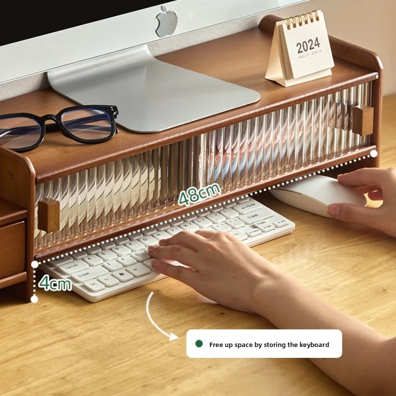‌ Çekmeceli Monitör Standı - A - Monitor Riser Wood incelemesi ve fiyatı