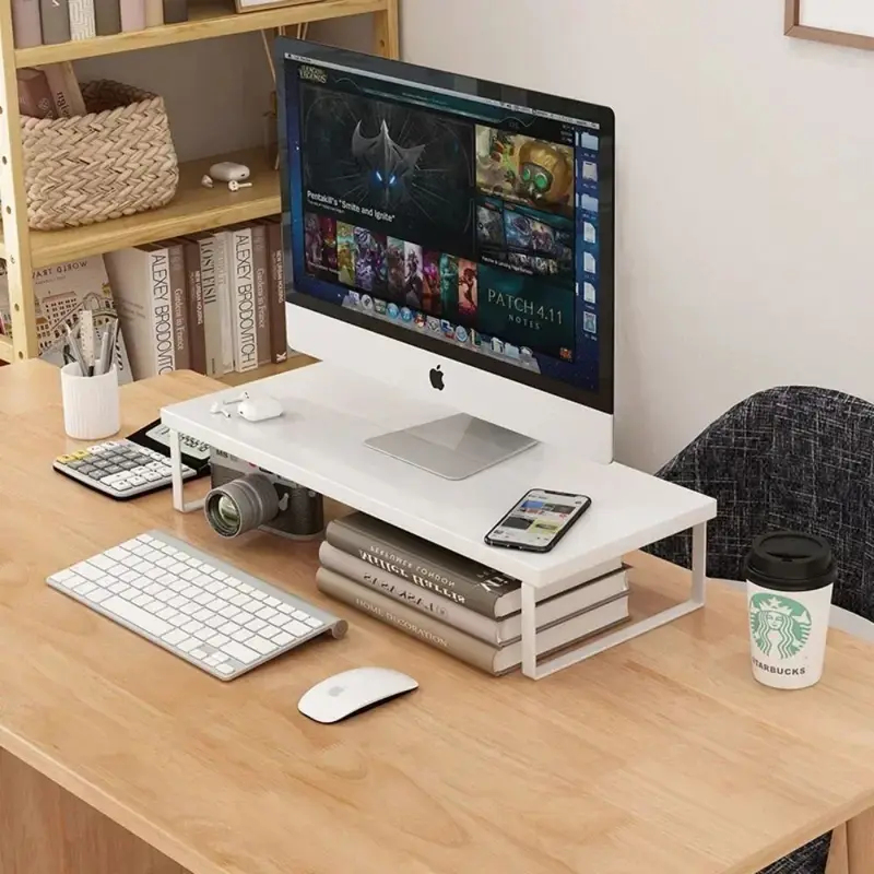 Depolama Raflı Yaratıcı Monitö - Monitor Riser Wood incelemesi ve fiyatı