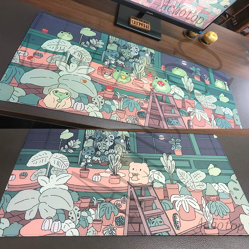 Büyük Sanatsal Tüy Mouse Pad O - Desk Setup Art incelemesi ve fiyatı