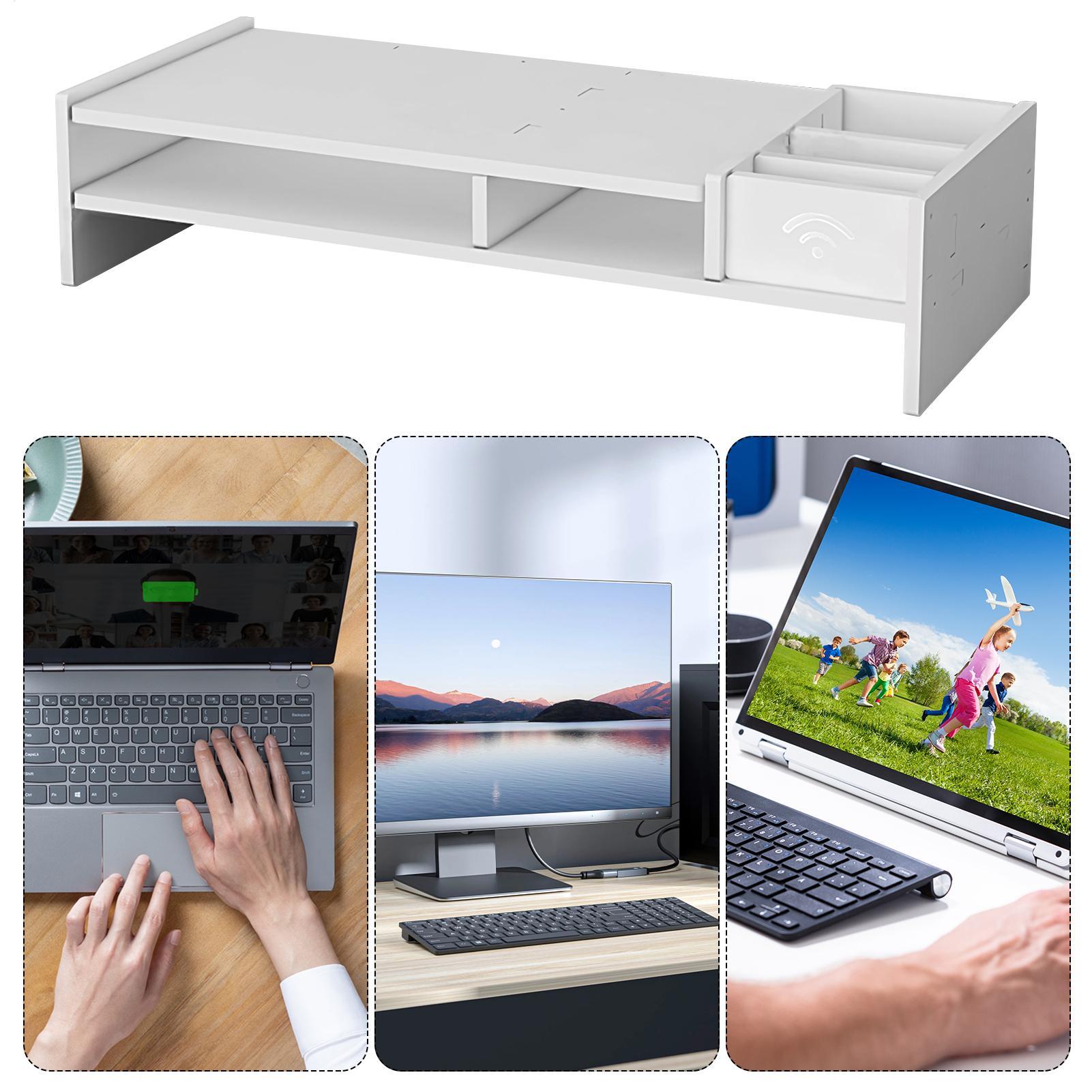 Ofis Organizasyon Monitör Yüks - Monitor Riser Wood incelemesi ve fiyatı
