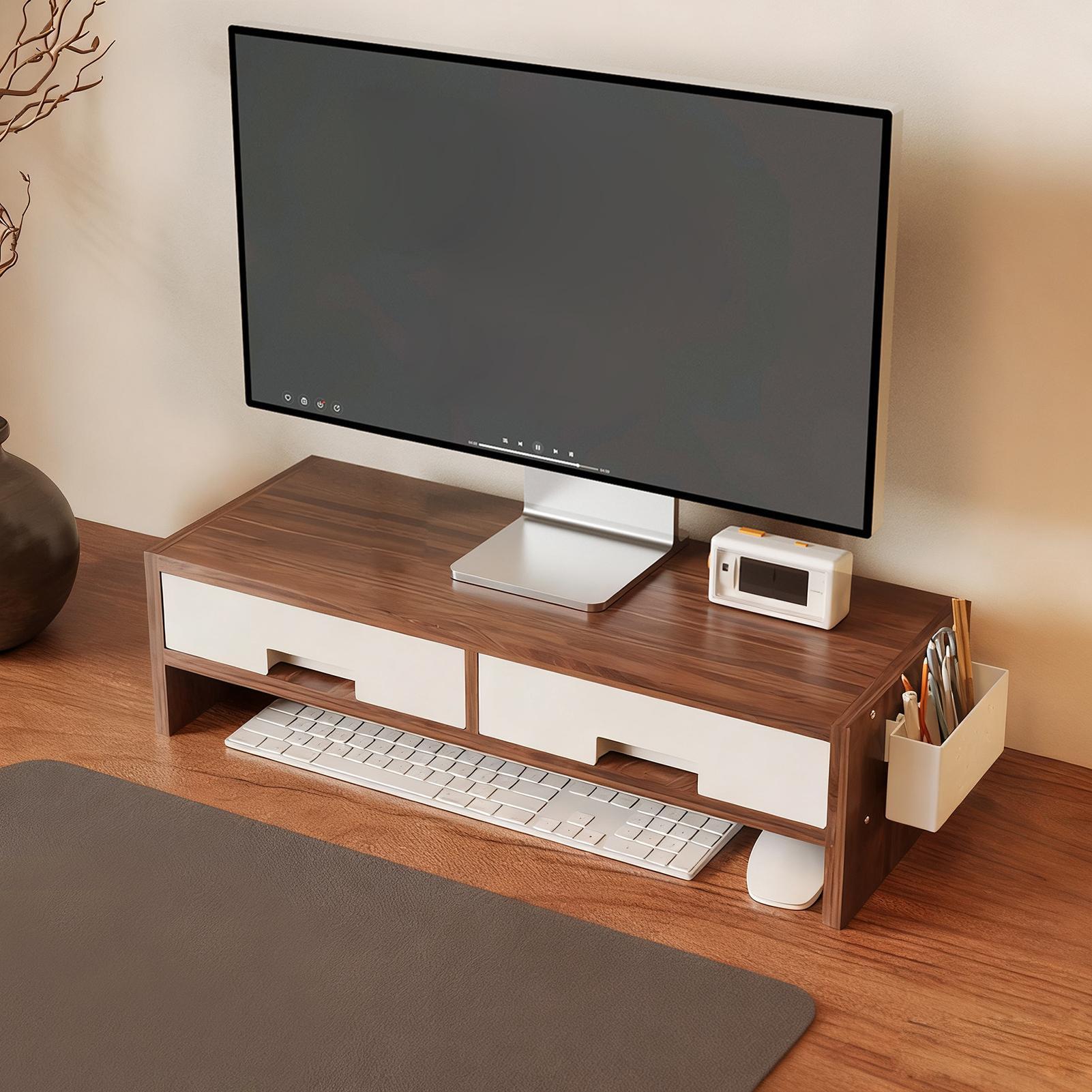 Masa Monitörü Standı Yükseltic - Monitor Riser Wood incelemesi ve fiyatı