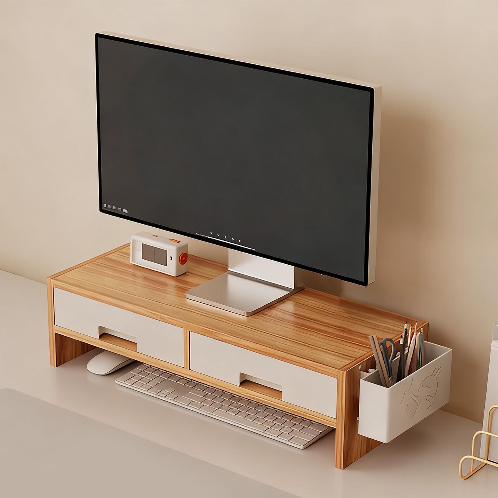Masa Monitörü Standı Yükseltic - Monitor Riser Wood incelemesi ve fiyatı