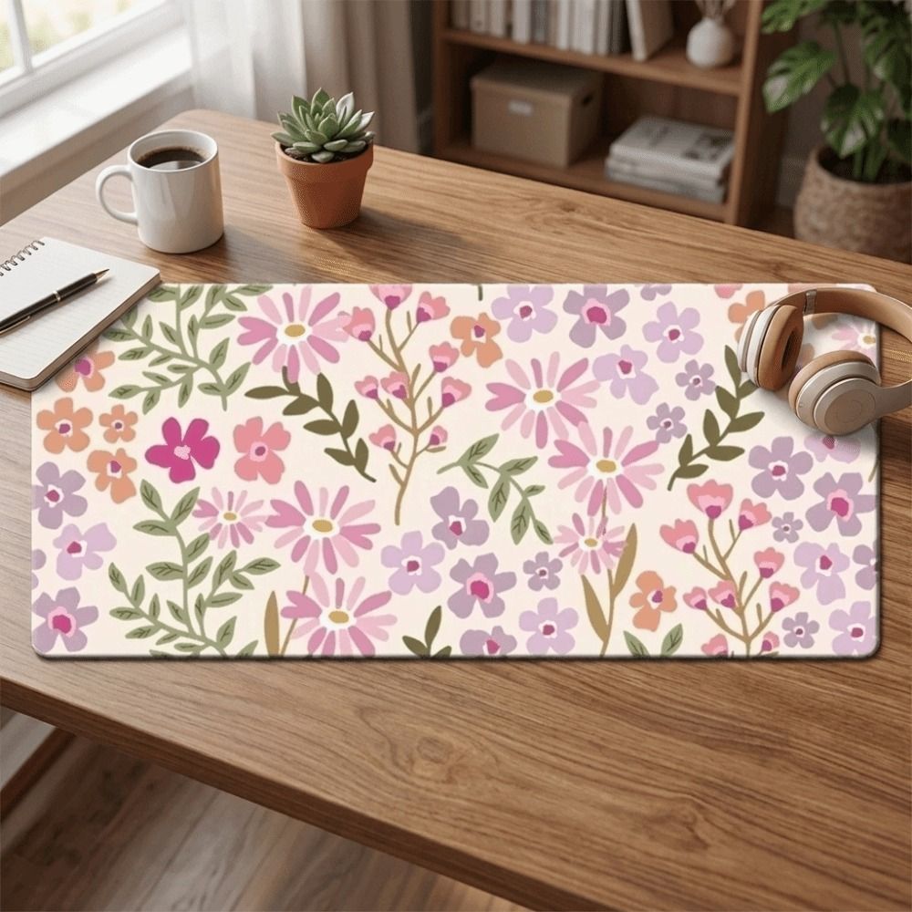 Leke tutmaz Büyük Çiçek Desenl - Rubber Mat Desk incelemesi ve fiyatı