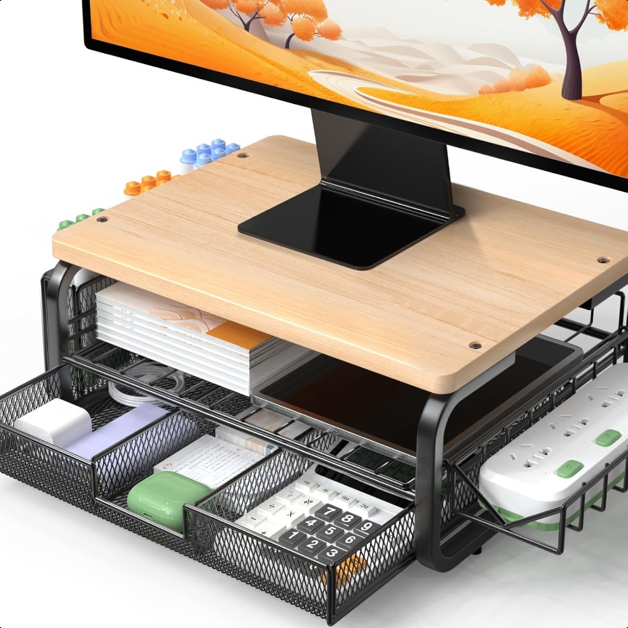 Yüksek Dereceli Ahşap Monitör  - Monitor Riser Wood incelemesi ve fiyatı