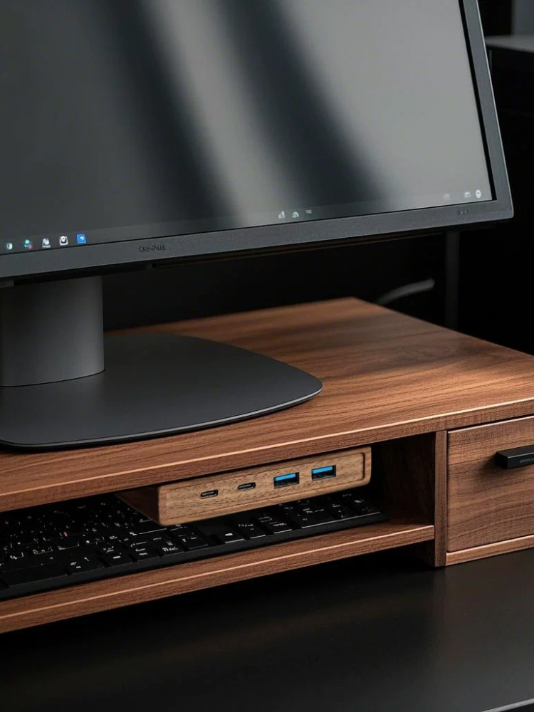 Kendinden Yapışkanlı Montajlı  - Monitor Riser Wood incelemesi ve fiyatı