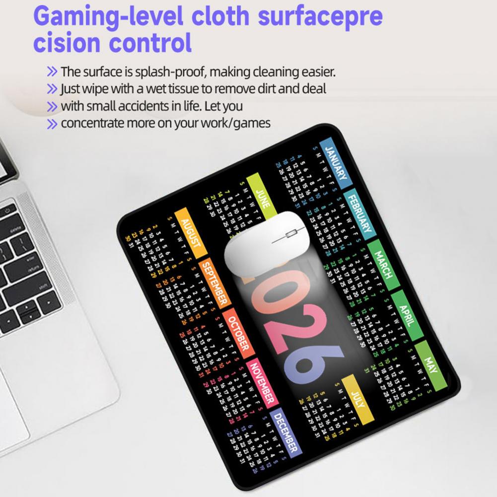 2026 takvim Mouse Pad su geçir - Rubber Mat Desk incelemesi ve fiyatı