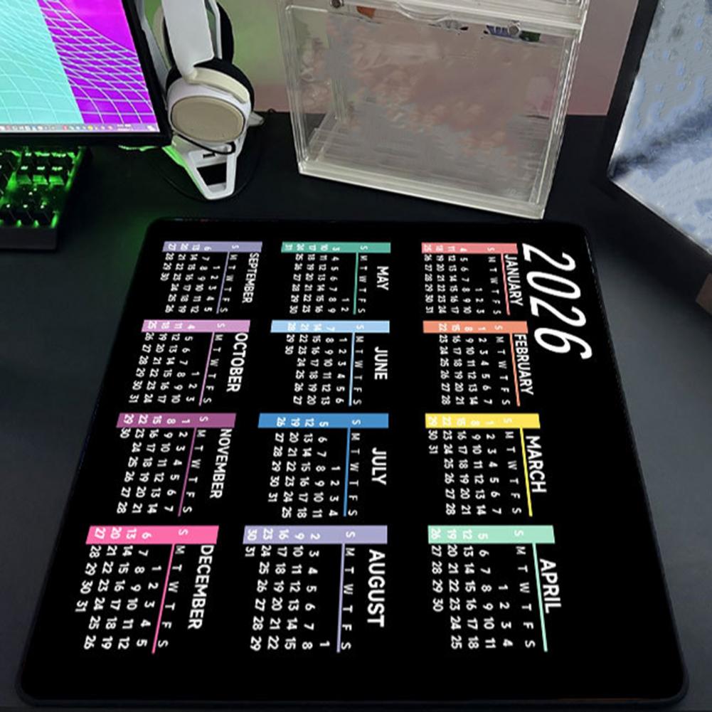 2026 takvim Mouse Pad su geçir - Rubber Mat Desk incelemesi ve fiyatı