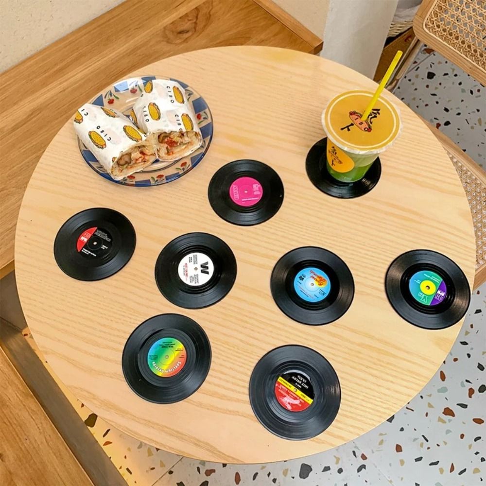2/4/6 adet Retro vinil kayıt f - Desk Setup Retro incelemesi ve fiyatı