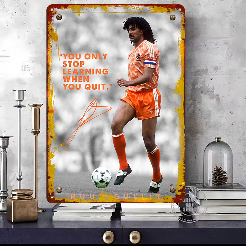 Ruud Gullit Futbol Oyuncusu Du - Desk Setup Art incelemesi ve fiyatı