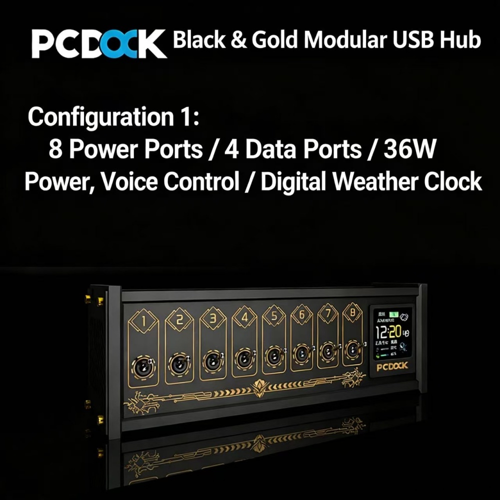 PCDOCK Blok USB Masaüstü Güç Ş - Desk Setup Laptop incelemesi ve fiyatı