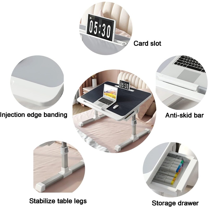 Laptop Bed Tray Table Adjustab - Desk Setup Laptop incelemesi ve fiyatı