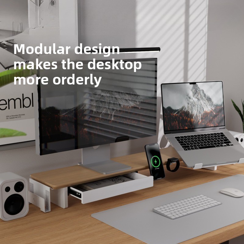 Modern Masif Ahşap Monitör Sta - Monitor Riser Wood incelemesi ve fiyatı