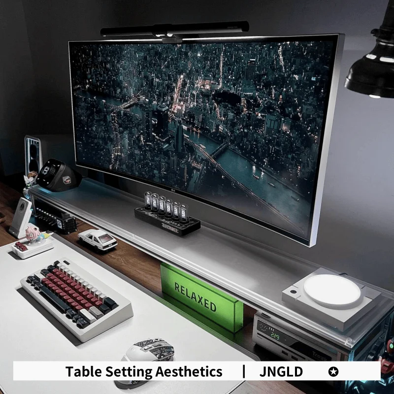 Alüminyum Monitör Standı Akril - Desk Setup Living Room incelemesi ve fiyatı
