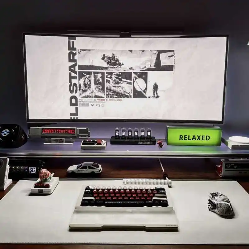 Alüminyum Monitör Standı Akril - Desk Setup Living Room incelemesi ve fiyatı