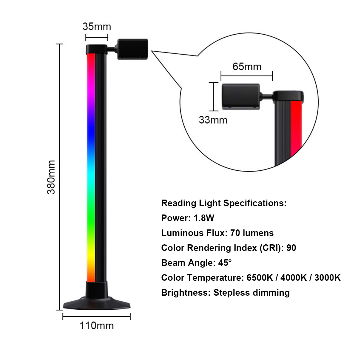 Akıllı Işık Çubuğu LED RGB Müz - Desk Setup For Gaming incelemesi ve fiyatı