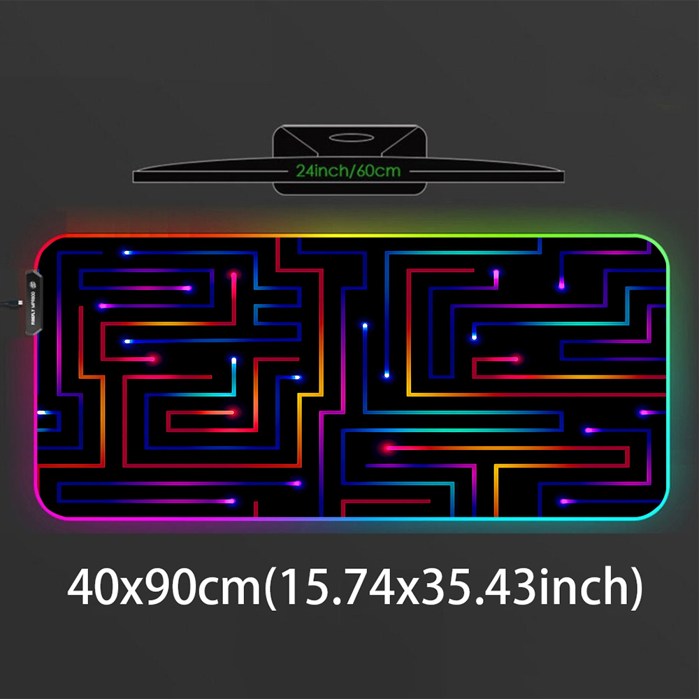 Xxl Mouse Pad 900x400 Neon Dev - Desk Setup For Gaming incelemesi ve fiyatı